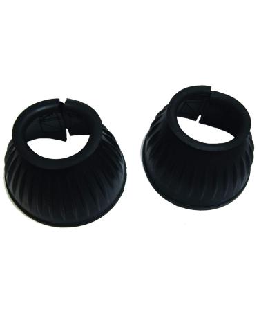 ARBO-INOX - Bell boots - rubber - black - velcro fastening - 1 pair (S)