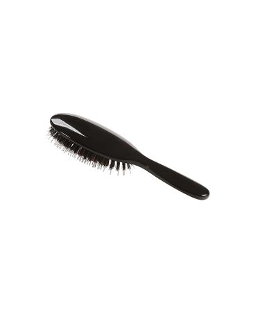 High-Quality Bass Brushes - Shine & Condition Hair Brush | 100% Natural Bristle | Jet Black Finish Model 51 - Buy Online on GoSupps.com