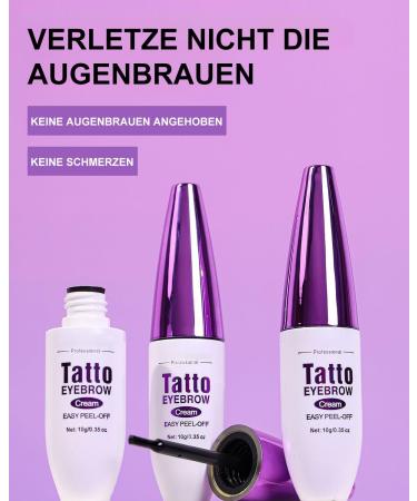 MEITREND PeelOff Eyebrow Gel waterproof and longlasting semipermanent eyebrow gel natural color easy to apply 01 - Buy Online on GoSupps.com