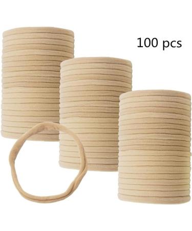 Froiny 100pcs Nylon Headbands - Soft & Stretchy Handmade Baby & Toddler Accessories - Perfect for Newborns International Shipping Available - Buy Online on GoSupps.com