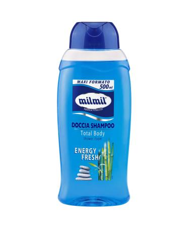 Milmil Milmil Total Body Shower Shampoo Energy Fresh Maxi Format - 500 ml