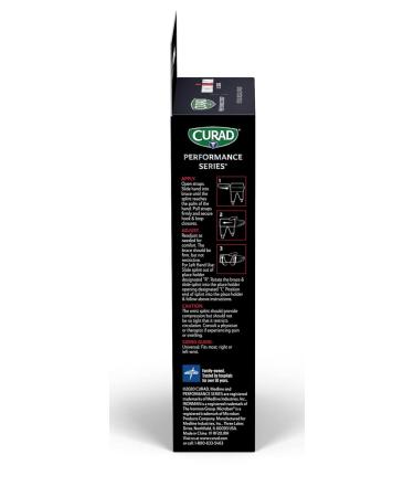 CURAD IRONMAN Wrist Support - Reversible Rigid Brace for Sprains Strains & Carpal Tunnel | Adjustable Universal Fit for Left/Right Wrist - Buy Online on GoSupps.com