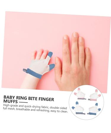 Buy Ibasenice 8 Pairs Thumb Louts Ring-Biting Gloves - Breathable Safety Tool for Kids & Babies - International Shipping Available - Buy Online on GoSupps.com
