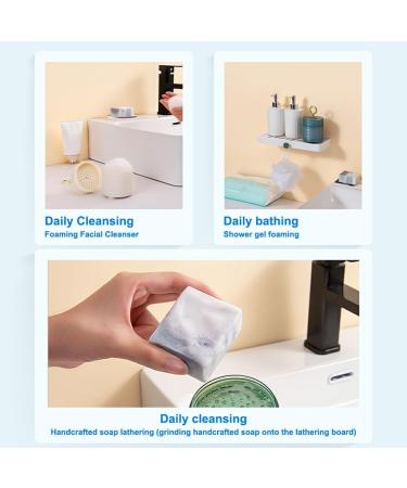 kawehiop Face Washing Foam Maker Hand Wash Shower Bubble Transparent Body Making Foamer Quick Foaming Tool Home Supplies No.01 - Buy Online on GoSupps.com