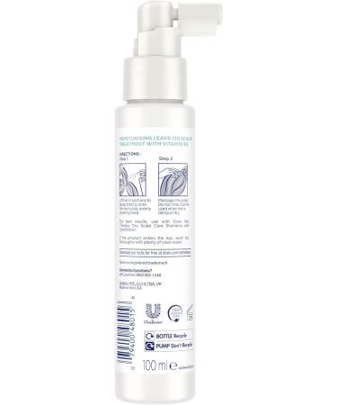 Dove Hair Therapy Dry Scalp Care Leave-In Conditioner Spray - 100ml - Buy Online on GoSupps.com
