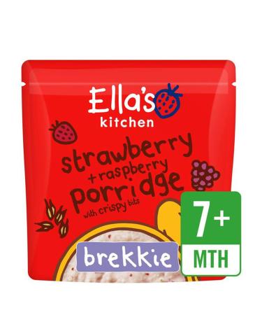 Ella's Kitchen Strawberry & Raspberry Porridge 175g