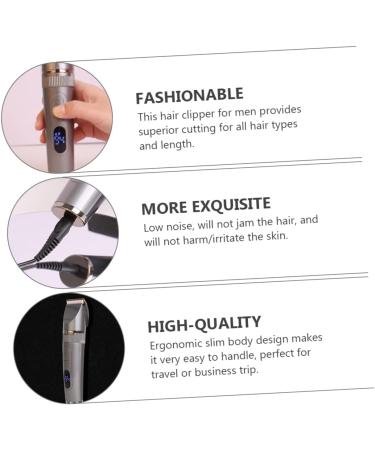 Ipetboom 1 Set Hair Clipper Electric Rechargeable for Men Hair Trimmer for Men Mens for Shaving Men Hair Hair Portable Water Proof Barber Supplies - Buy Online on GoSupps.com