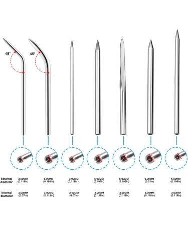 SENHAI 12 Pack Stainless Steel Paracord Needles with Cloth Bag - DIY Bracelets Weaving Laces Strings Clothing Decoration - Buy Online on GoSupps.com