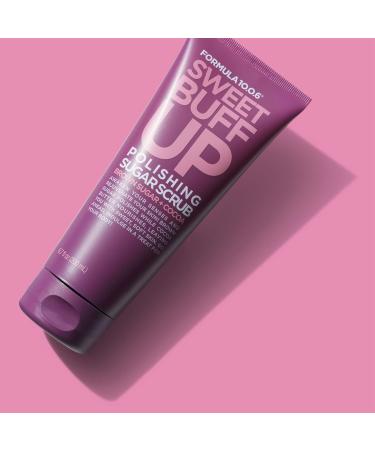 Formula 10.0.6 Sweet Buff Up Sugar Scrub - Vegan Exfoliating Sugar Scrub for Rejuvenation & Softness 6.7 Fl Oz - Paraben-Free Sulfate-Free Cruelty-Free - Buy Online on GoSupps.com