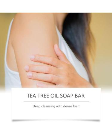  ZLHHRZJX Tea Tree Oil Soap Herbal Foot Routine Soothing Soap Bread With Organic Coconut Oils Tea Tree Oil Herb Cleansing Soaps & Coconut Oil (1 PCS) - Buy Online on GoSupps.com