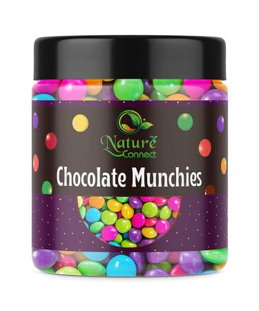 Nature Connect Gems Chocolate Buttons 300 gm |Chocolate Munchies -Bright Colour Gems Buttons_Packing May Vary