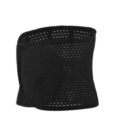 ANGGREK Belly Belt Elastic Breathable Postpartum Postnatal Recoery Support Waist Band Abdomen for Women (Black)