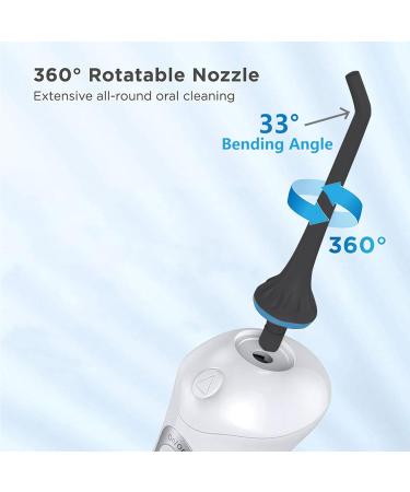 Water Flosser Replacement Tips - 3 PCS Black Standard for Mospro Nicwell Nicefeel INSMART & Oralfree - Buy Online on GoSupps.com