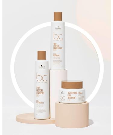 Schwarzkopf BC Bonacure Time Restore Shampoo | Shampoo for Damaged Fragile Hair | Colour Safe for All Hair Types New Formula! 250 ml (Pack of 1) - Buy Online on GoSupps.com