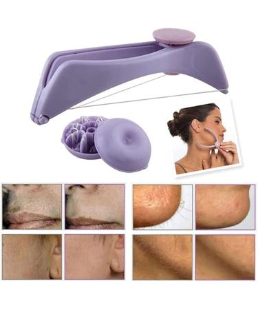 Sybj Face Hair Remover - Manual Hair Shaver for Women | Easy Thread Hair Removal for Eyebrows & Chin - Buy Online on GoSupps.com