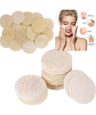 15 pcs Natural Exfoliating Face Pads - Loofah Sponges & Facial Brushes for Makeup Removal - Body Bath Scrubber for Men & Women - Eco-Friendly 1 Count Set - Buy Online on GoSupps.com