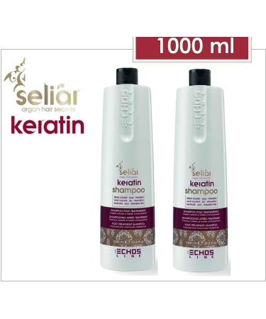  Qsweet ECHOSLINE Seliar Keratin Shampoo (1000 ml) Pack of 2 - Buy Online on GoSupps.com