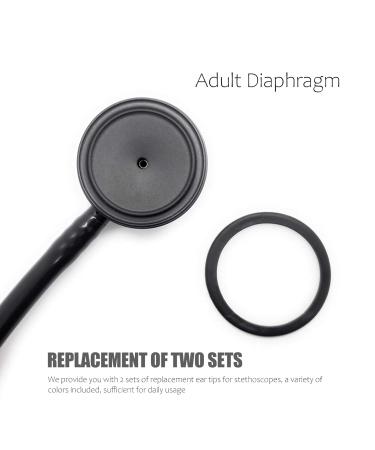 iplusmile Stethoscope Accessories - Diaphragm & Ear Tips Replacement Set | Premium PVC Material | Easy to Use - Buy Online on GoSupps.com