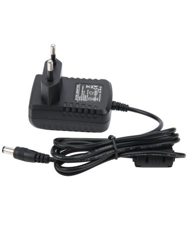 9V 1A AC/DC adapter with UL certification-100 240 V input 115 cm cable length power supplies for electric guitar keyboard amplifier keyboard accessories (EU connector 100 240 V)