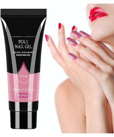 Gel Extension Nail Glue | LED Hard Gels Builder - Easy to Use and Long-Lasting UV Nail Gel for Natural-Looking Nails Nail Extension Gel for Salon Easy at Home Pgp003 - Buy Online on GoSupps.com