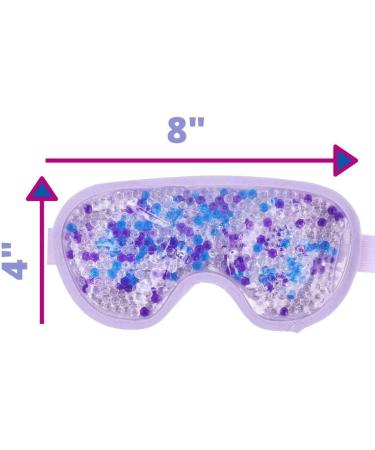 FOMI Care Gel Bead Ice Eye Mask | Migraine Headache Relief, Puffiness & Dark Circles | Cooling Technology for Relaxing Sleep | Blackout Mask for Airplane Travel - Buy Online on GoSupps.com