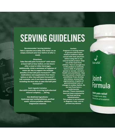 JOINT FORMULA 14 Joint Pain Relief NPN80039305 Supports Joint Health Cartilage & Muscle Function Easy to Digest Vegan Gluten Free and Non-GMO 201 capsules Bonus Size (67 servings) 201 count (Pack of 1) - Buy Online on GoSupps.com