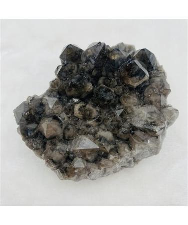 Room Decoration Natural Raw Crystal Stone Black Backbone Cluster for Fengshui (Size : 50-100g) - Buy Online on GoSupps.com