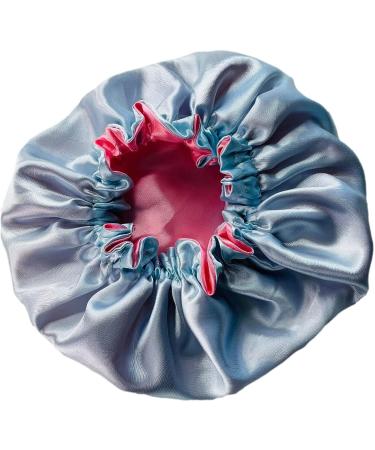 Royal Sensations Reversible Satin Hair Bonnet - Pink/Lt. Blue - Buy Online on GoSupps.com