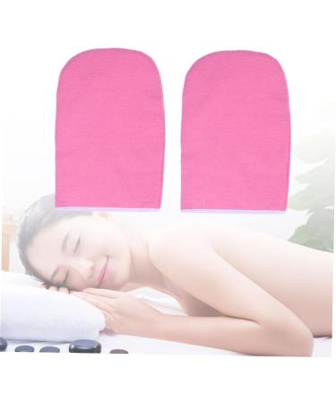 FRCOLOR 1 Pair Gloves Hand Spa Cover Bath Glove Insulation Boots Pink - Buy Online on GoSupps.com