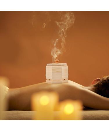 Faruta Moxibustion Box - Herbal Waist & Navel Pain Relief Moxa Burner for Men & Women | International Shipping - Buy Online on GoSupps.com