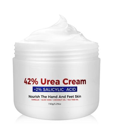 ACWOO ACWOO Uree Cream 42% plus Acid 2% 150 g Urea Moisturizing Repair Foot Cream Dry and Cracked Foot Cream Crevice Foot Cream with Urea For Very Dry Feet Damaged Feet