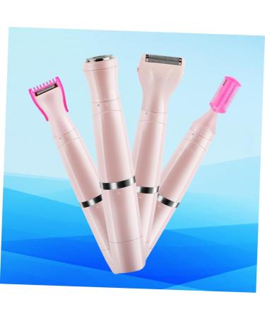 Healvian Private Shaver Electric Shavers 4in1 Mini Portable Shaver for Women Armpit Trimmer Facial Hair Sturdy Material Easy to Clean - Buy Online on GoSupps.com