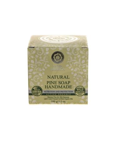 Buy ACTIVE ORGANICS 100% Natural Cedar Soap - Handmade with Organic Cedar Oil Beeswax & 12 Organic Oils | Nourishing Protection - Natura Siberica 100g - Buy Online on GoSupps.com