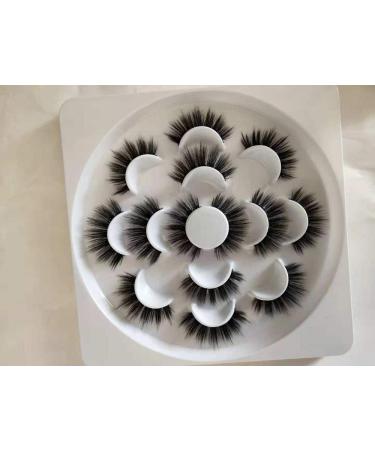 Buy HBZGTLAD 7 Pairs Natural 3D Mink False Eyelashes - Long Makeup & Eyelash Extensions | International Shipping Available - Buy Online on GoSupps.com