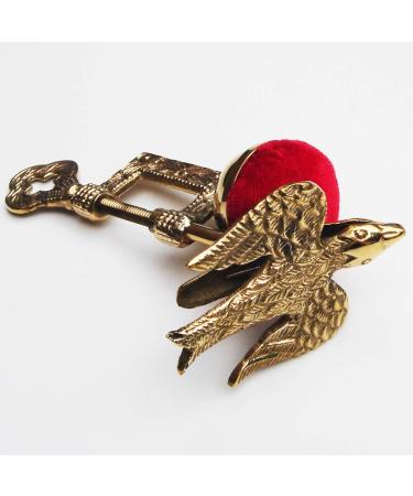 Victorian Bird Sewing Clamp Pincushion | Solid Brass Replica by INsideOUT - Buy Online on GoSupps.com