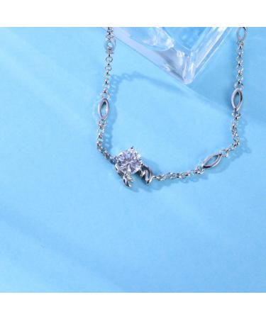 VekkEr Sterling silver bracelet 925 silver bracelet 3pcs 12 bangles bracelets for women women's bracelets womens bangles bracelets constellation bracelet zodiac sign bracelet Silver_medium - Buy Online on GoSupps.com