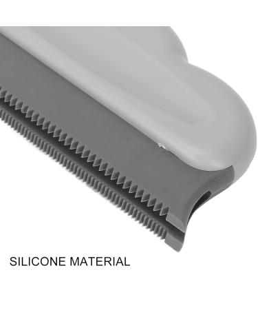 Multifunctional Cleaning Brush Tool - Elastic Soft Head Dusting Brush for Car Couch Sofa & Furniture - Comfortable Grip Silicone - Gray - Buy Online on GoSupps.com