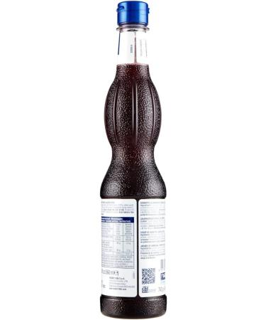 Fabbri Sciroppo di Amarena Black Cherry Syrups Ideal for Cocktails and Drinks Soft Drinks PET 560 ml Pack of 6 - Buy Online on GoSupps.com