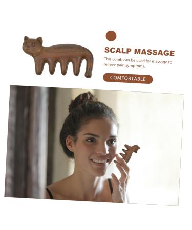 Beaupretty 3 STK K tchengr ner Sandelwood Wide Tooth Comb - Scalp Massage Comb for Home & Meridian Tool | Best Hair Care & Shampoo Accessory - Buy Online on GoSupps.com