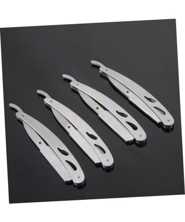 Minkissy Stainless Steel Vintage Razor for Men - Durable Inoxlm Tool with Holder - Buy Online on GoSupps.com