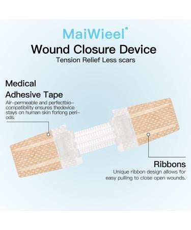 Zip Stitch Laceration Repair - Emergency Wound Closure Device (Pack of 2) - Buy Online on GoSupps.com