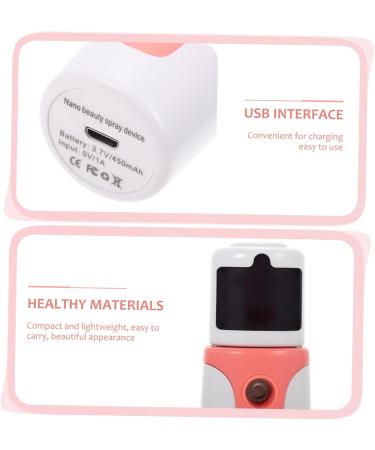 FOMIYES 1 Set Hydrating Instrument Mini Humidifier Turbans for Women Portable Facial Mister Handheld Steamer 10X3.3cm Pink - Buy Online on GoSupps.com