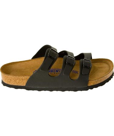 Birkenstock Women's Florida Sandal 9-9.5 Black Birko-Flor - Comfort and Style - Buy Online on GoSupps.com
