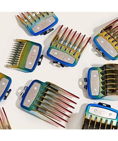 Dasertoe 10 Pieces Professional Hair Clippers Metal Guides Limit Comb Guards for Clippers - Buy Online on GoSupps.com