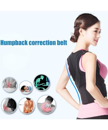 Back Posture Corrector Children Adult Kyphosis Orthotics Shoulder Bandage Humpback Posture Belt Helps To Fix Back Improve Posture And Correct Hunchback Black arge - Buy Online on GoSupps.com