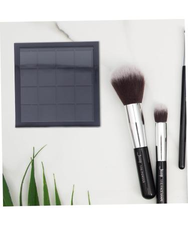 Mikinona 2pcs Eye Shadow Box Black Eyeshadow Clear Makeup Tools Eyeshadow DIY Pallet Travel Supplies Lipstick - Buy Online on GoSupps.com