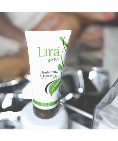 Lira Clinical SPA Brightening Cleanser - Exfoliating Body Cleanser with Lactic Acid & Plant Ingredients for Anti-Aging - 6 fl oz - Ideal for Normal to Dry Skin - Buy Online on GoSupps.com