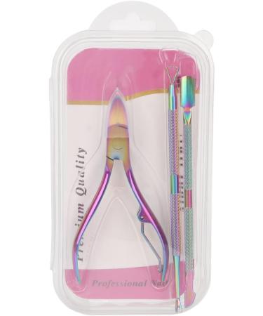 Cuticle Remover Set Multifunction Tools Comfortable Grip Professional Nail Care Ideal Choice for Women & Girls Stainless Steel Cuticle Nipper Kit with Trimmer Pusher  - Buy Online on GoSupps.com