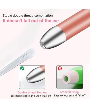 Benkeg Ear Cleaning Ear Cleaner Cleaner Ear Spoon Earpick Baby Ear Cleaning Tool with Magnifier Two Spoons Gift - Buy Online on GoSupps.com