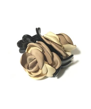 Meilliwish Variegated Flowers Wedding Hair Claw Clip - Beautiful Women's Accessory (Short) - Buy Online on GoSupps.com